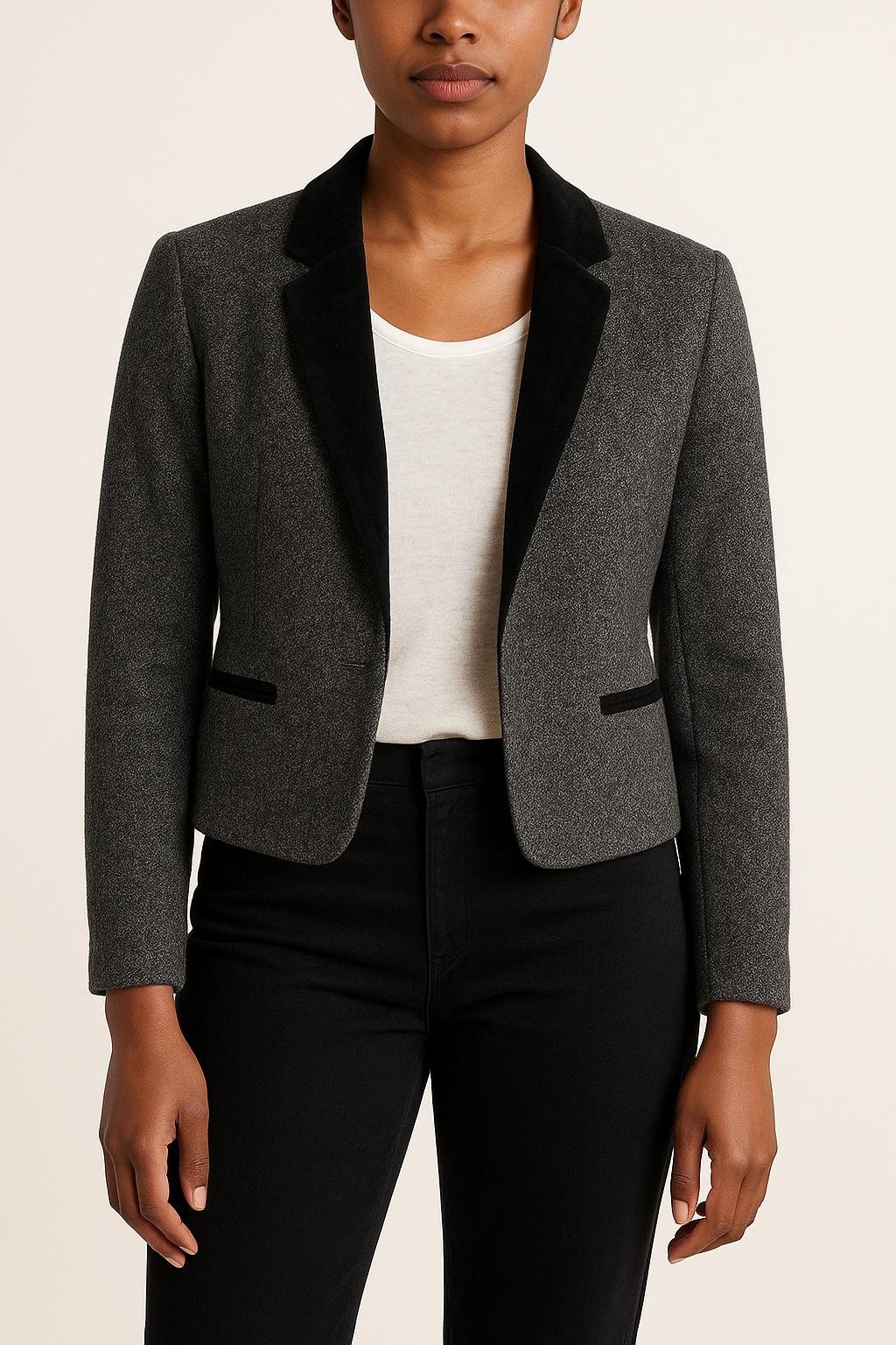 Blazer Noir - Taille S/36 de la marque I.Code | PARAD33748 - Vendu par Paradigme - Image 1