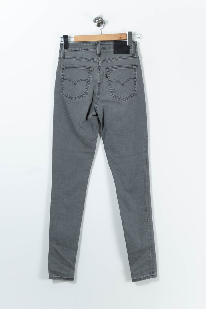 Jean Slim Gris - Taille S/36 de la marque Levi's | PARAD33751 - Vendu par Paradigme - Image 4