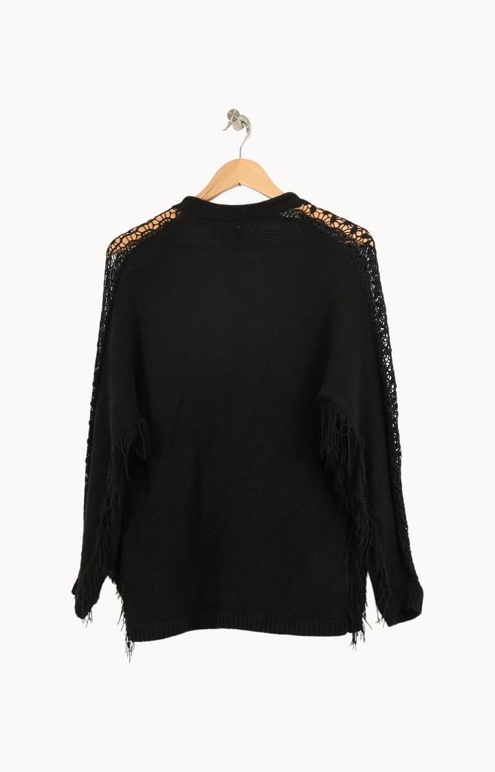 Cardigan Noir - Taille S/36 de la marque IKKS | PARAD33756 - Vendu par Paradigme - Image 4