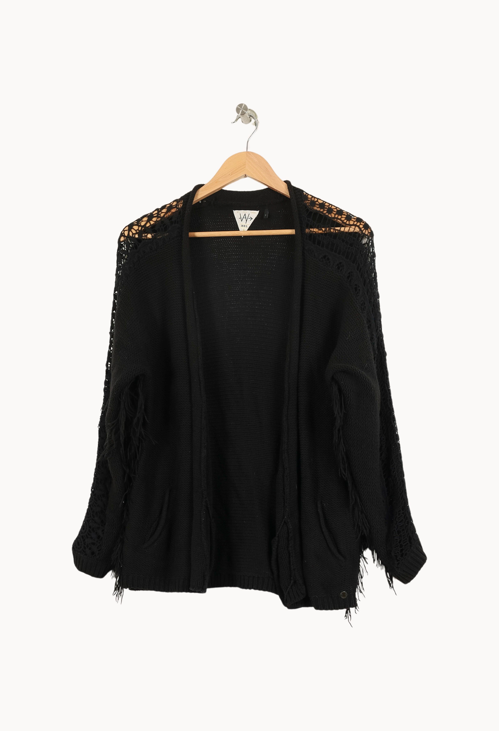 Cardigan Noir - Taille S/36 de la marque IKKS | PARAD33756 - Vendu par Paradigme - Image 2