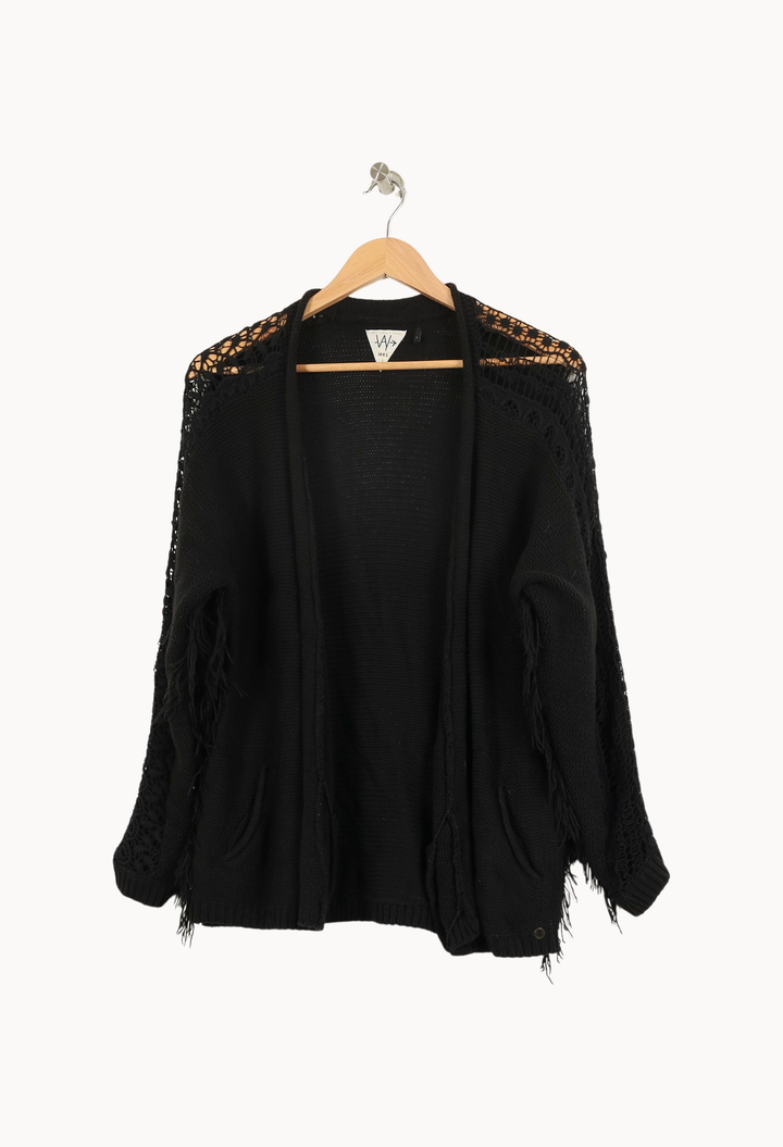 Cardigan Noir - Taille S/36 de la marque IKKS | PARAD33756 - Vendu par Paradigme - Image 2