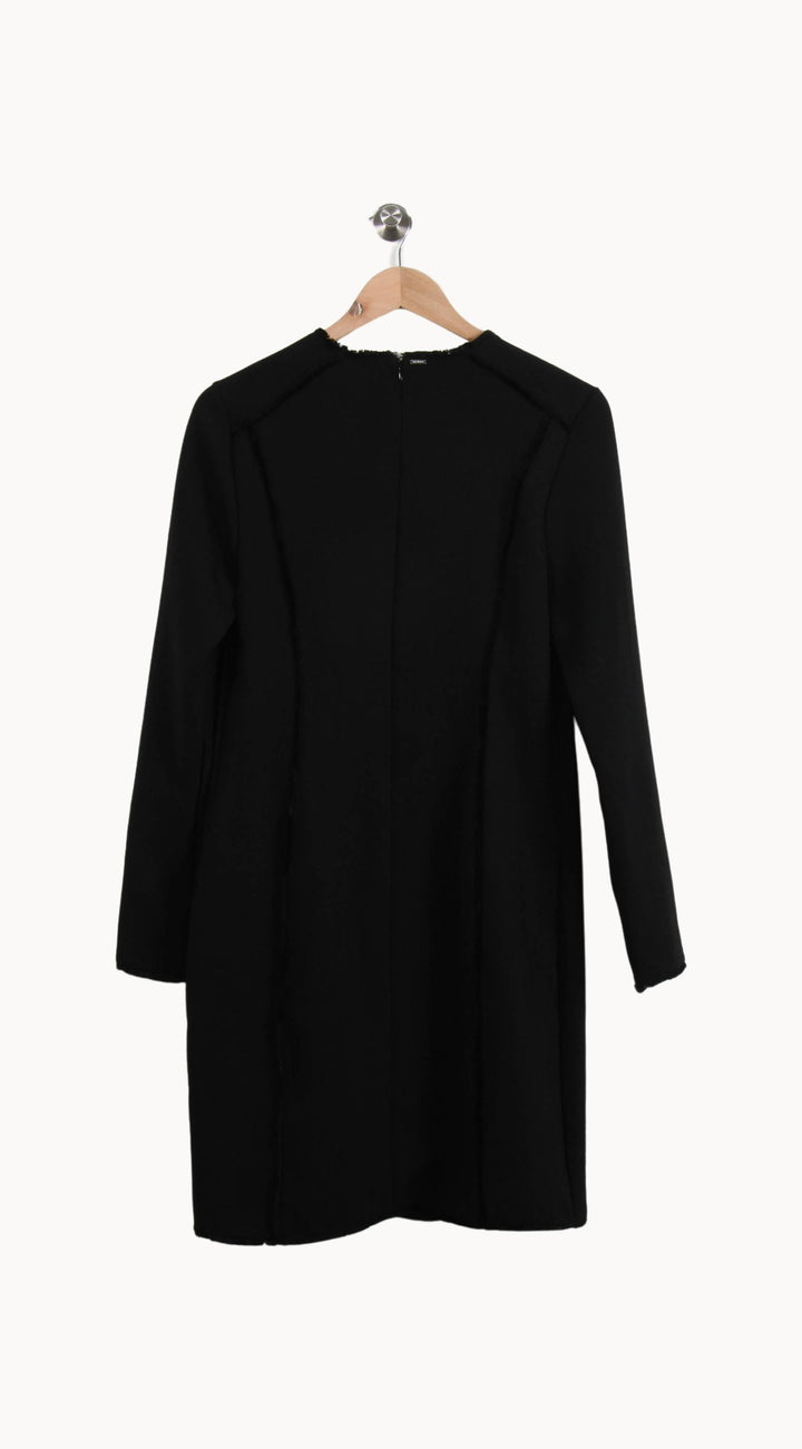 Robe Droite Noire - Taille L/40 de la marque IKKS | PARAD33762 - Vendu par Paradigme - Image 4