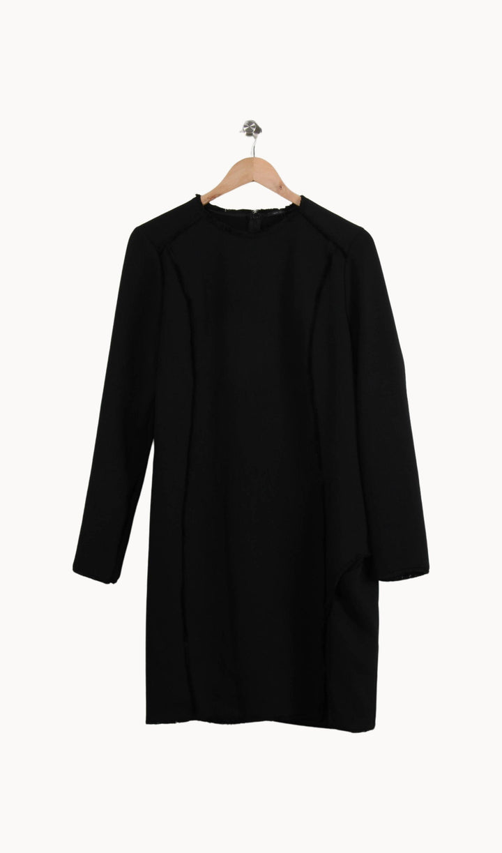 Robe Droite Noire - Taille L/40 de la marque IKKS | PARAD33762 - Vendu par Paradigme - Image 2