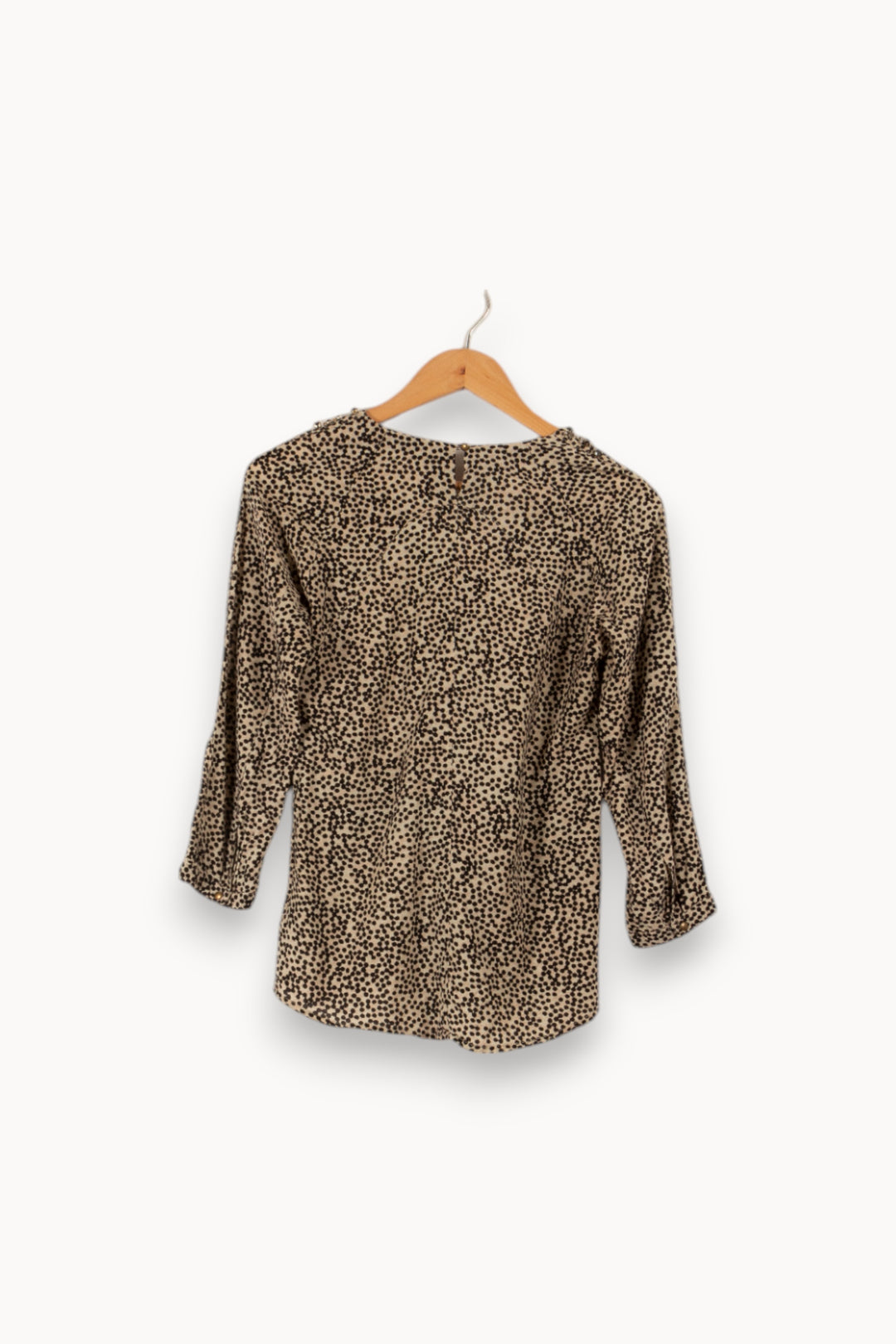 Blouse beige à pois - Taille S/36 de la marque One Step | PARAD33766 - Vendu par Paradigme - Image 3