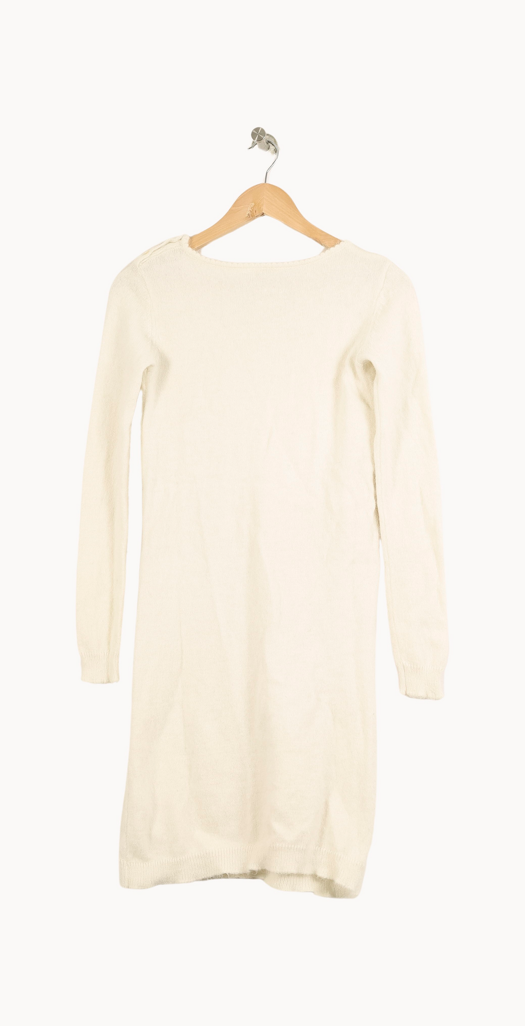 Robe Pull Blanche - Taille XS/34 de la marque Karl Marc John | PARAD33768 - Vendu par Paradigme - Image 4