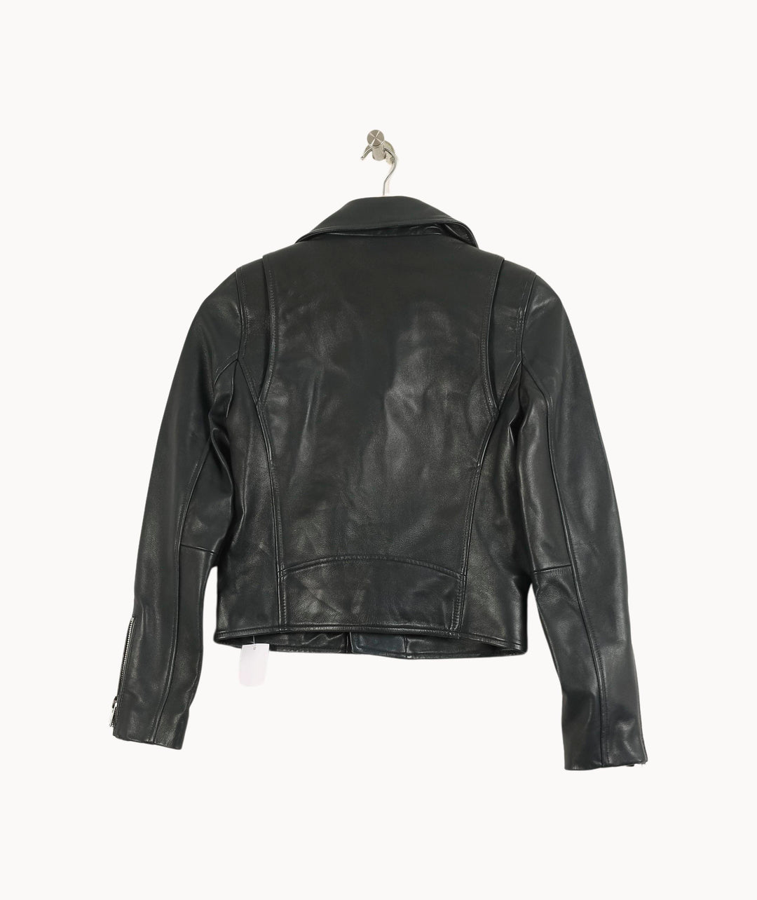 Perfecto Cuir Noir - Taille S/36 de la marque Maje | PARAD33770 - Vendu par Paradigme - Image 4