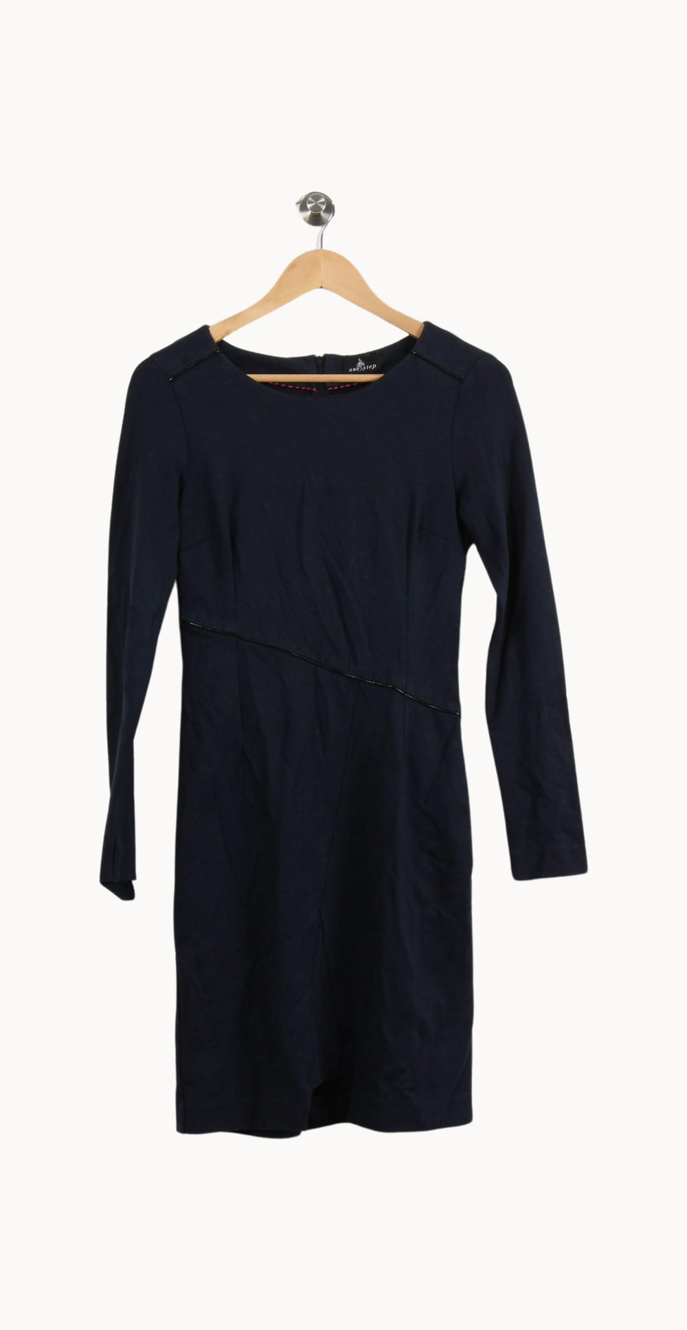 Robe Droite Bleue - Taille S/36 de la marque One Step | PARAD33780 - Vendu par Paradigme - Image 2