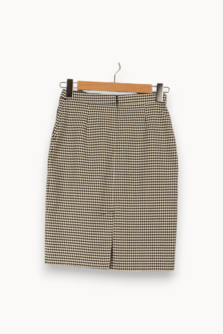 Jupe blanche et noire - Taille S/36 de la marque Claudie Pierlot | PARAD33783 - Vendu par Paradigme - Image 3