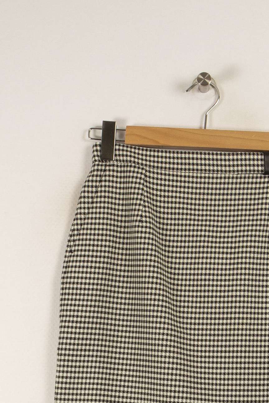 Jupe blanche et noire - Taille S/36 de la marque Claudie Pierlot | PARAD33783 - Vendu par Paradigme - Image 2