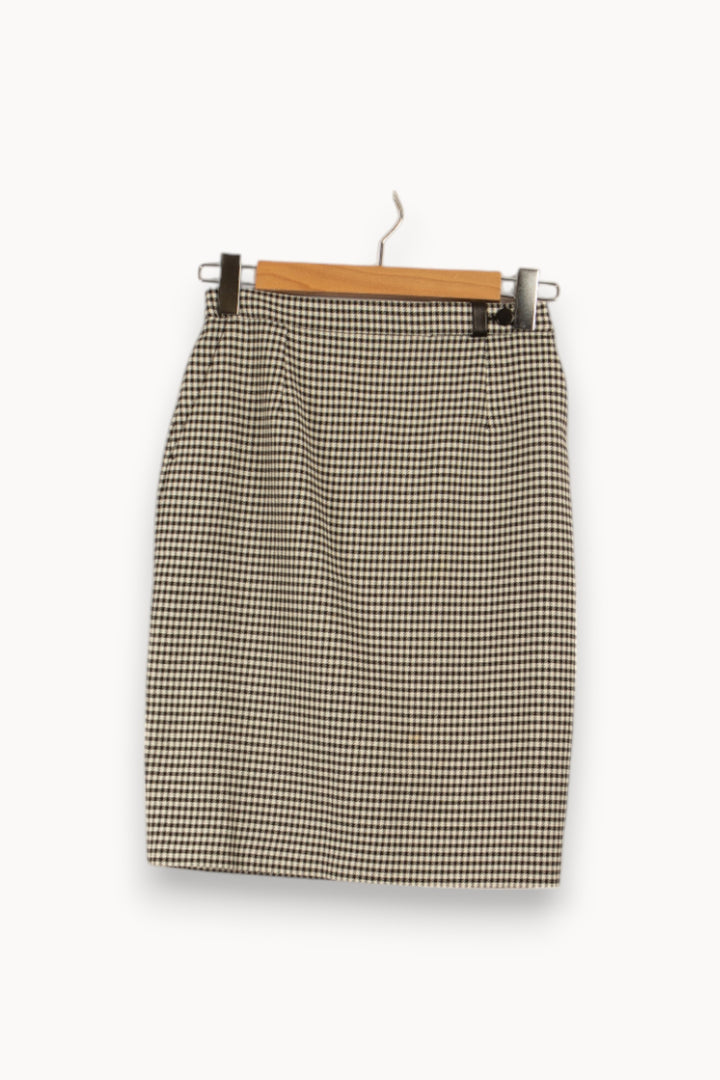 Jupe blanche et noire - Taille S/36 de la marque Claudie Pierlot | PARAD33783 - Vendu par Paradigme - Image 1