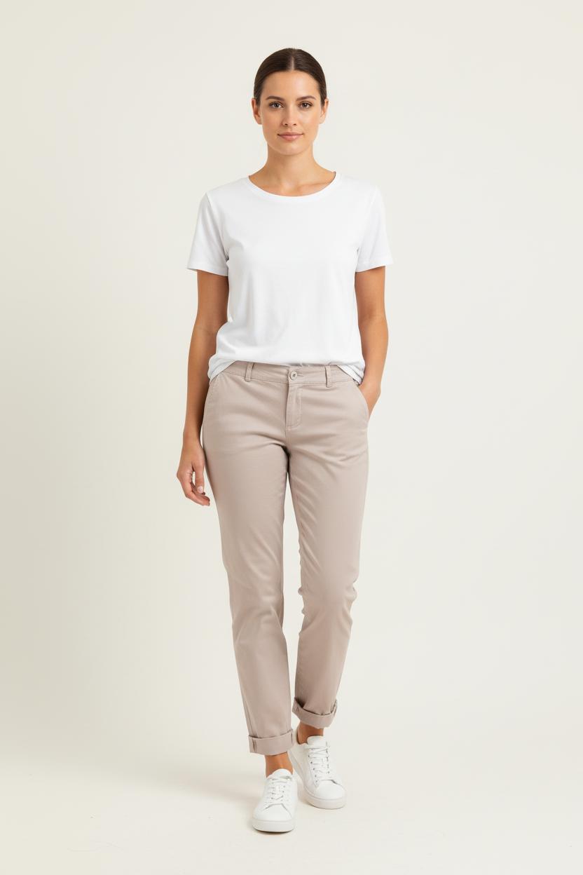 Pantalon Beige - Taille XL/42 de la marque La Fée Maraboutée | PARAD33785 - Vendu par Paradigme - Image 1