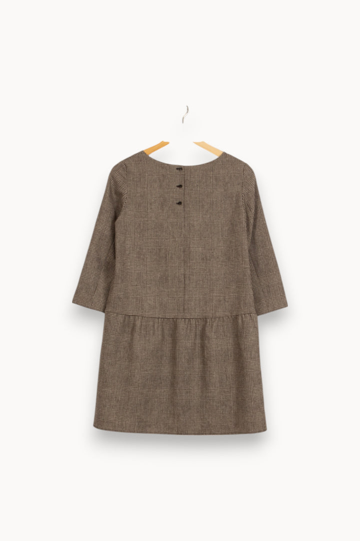 Robe Droite Grise - Taille M/38 de la marque Sézane | PARAD33786 - Vendu par Paradigme - Image 4