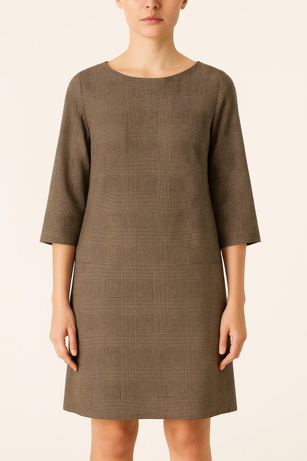 Robe Droite Grise - Taille M/38 de la marque Sézane | PARAD33786 - Vendu par Paradigme - Image 1