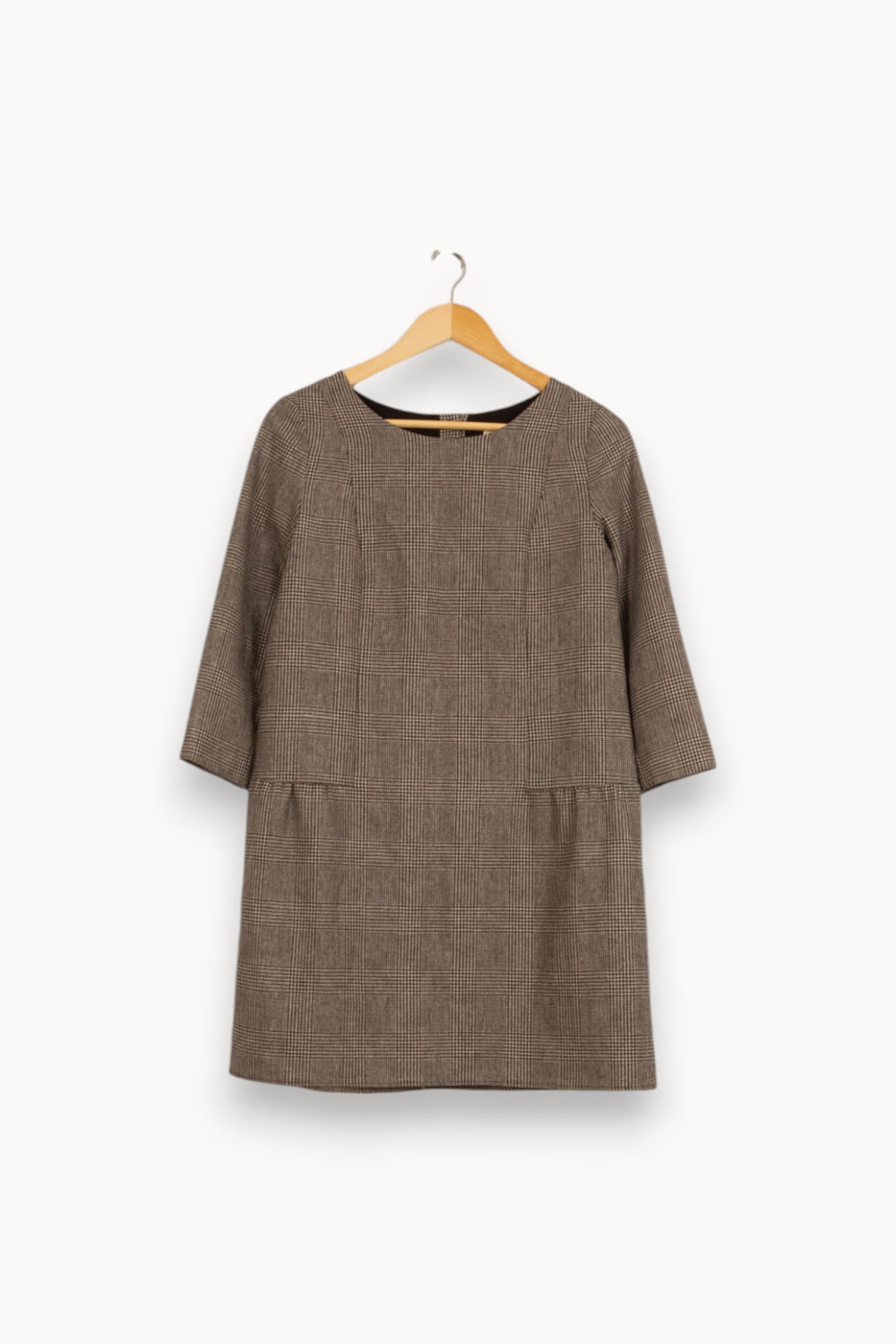 Robe Droite Grise - Taille M/38 de la marque Sézane | PARAD33786 - Vendu par Paradigme - Image 2