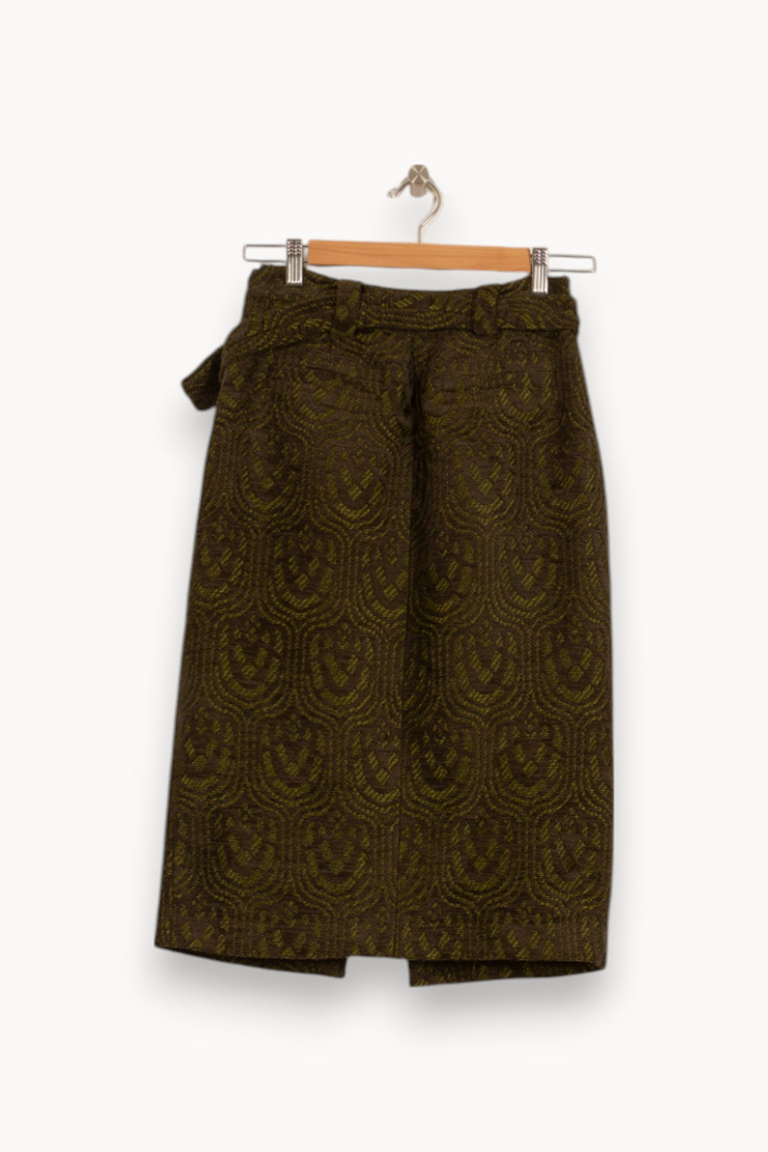 Jupe Midi Verte - Taille S/36 de la marque Essentiel Antwerp | PARAD33788 - Vendu par Paradigme - Image 4
