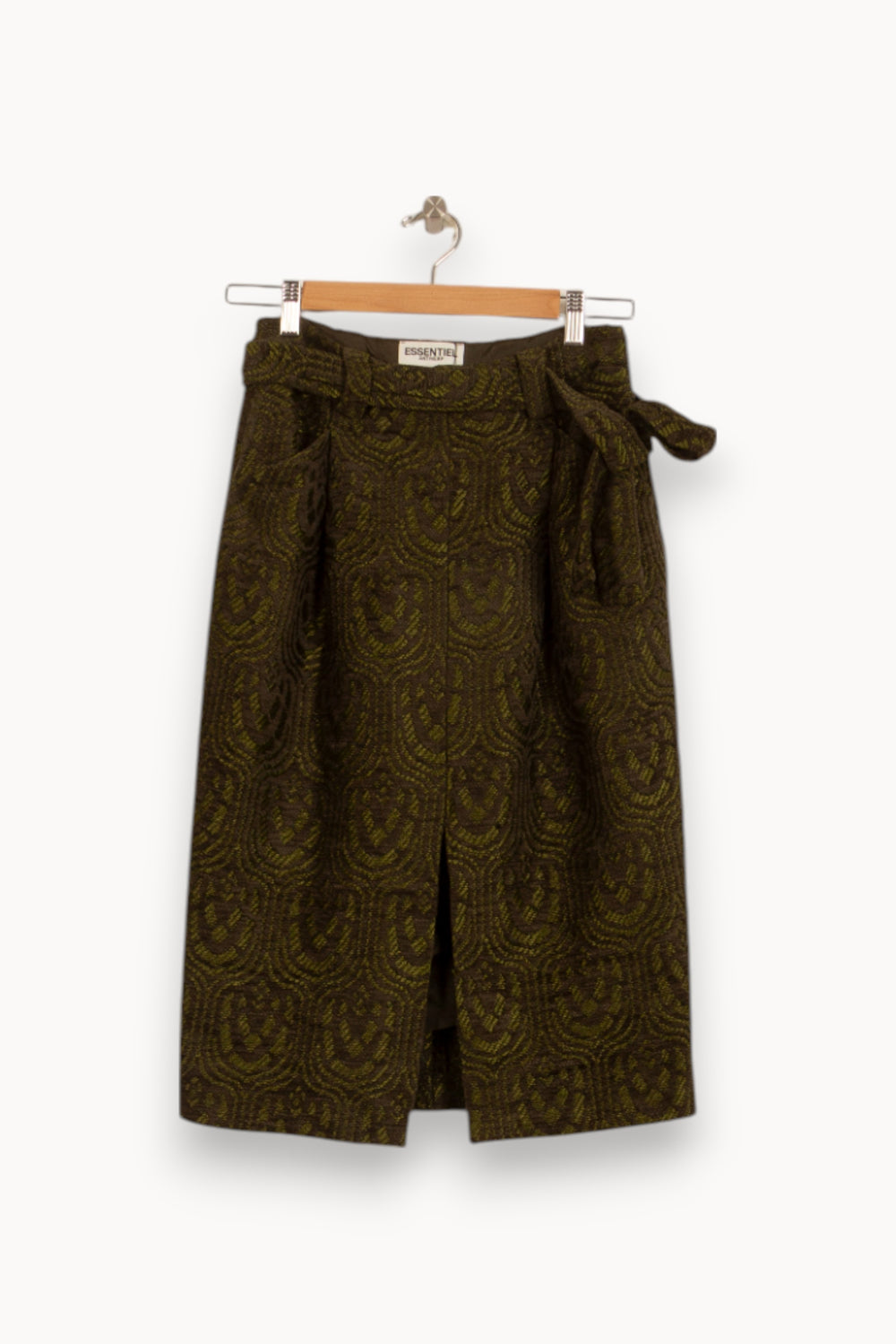 Jupe Midi Verte - Taille S/36 de la marque Essentiel Antwerp | PARAD33788 - Vendu par Paradigme - Image 2