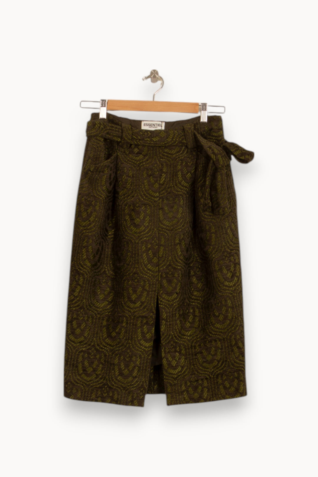 Jupe Midi Verte - Taille S/36 de la marque Essentiel Antwerp | PARAD33788 - Vendu par Paradigme - Image 2