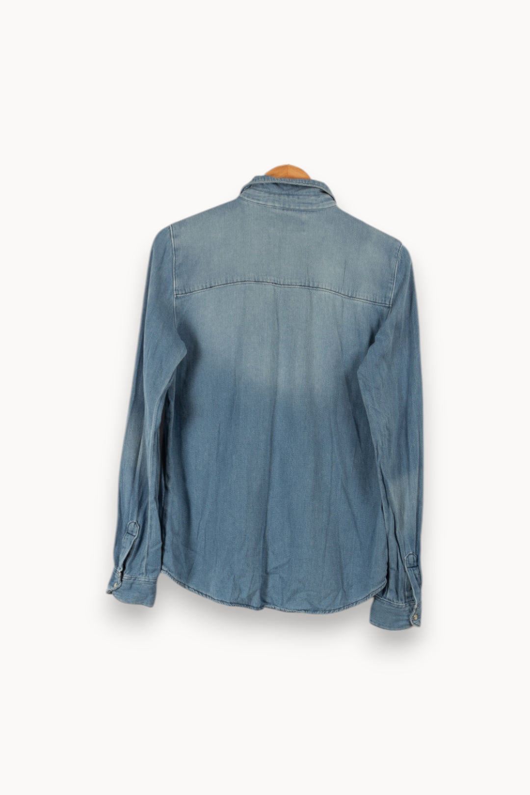 Chemise bleue - Taille XS/34 de la marque ba&sh | PARAD33790 - Vendu par Paradigme - Image 3
