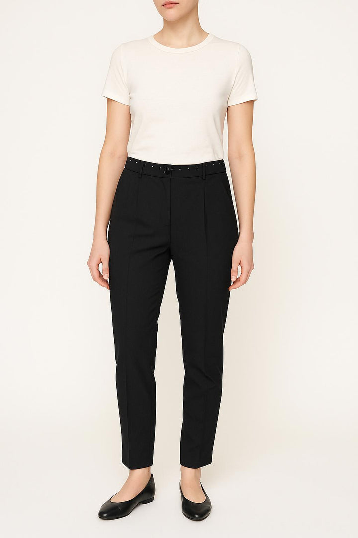 Pantalon De Tailleur Noir - Taille S/36 de la marque The Kooples | PARAD33791 - Vendu par Paradigme - Image 1