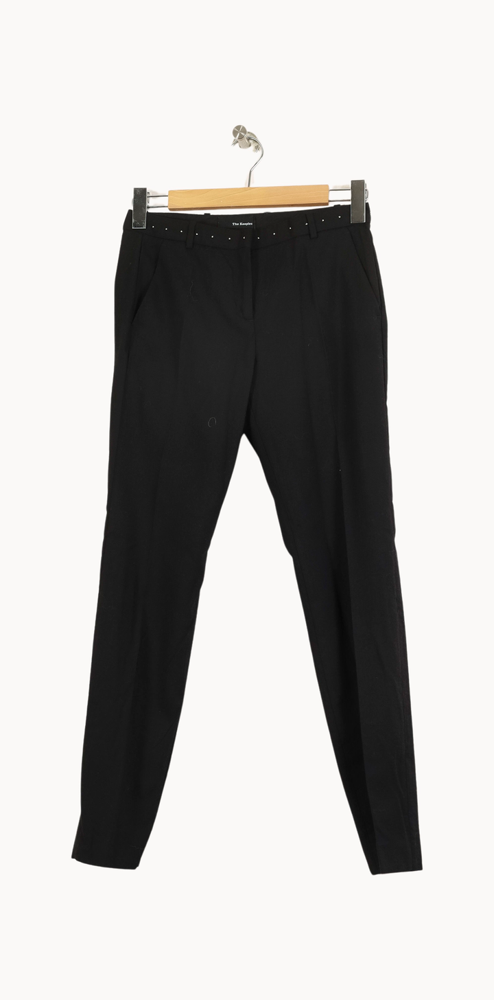 Pantalon De Tailleur Noir - Taille S/36 de la marque The Kooples | PARAD33791 - Vendu par Paradigme - Image 2