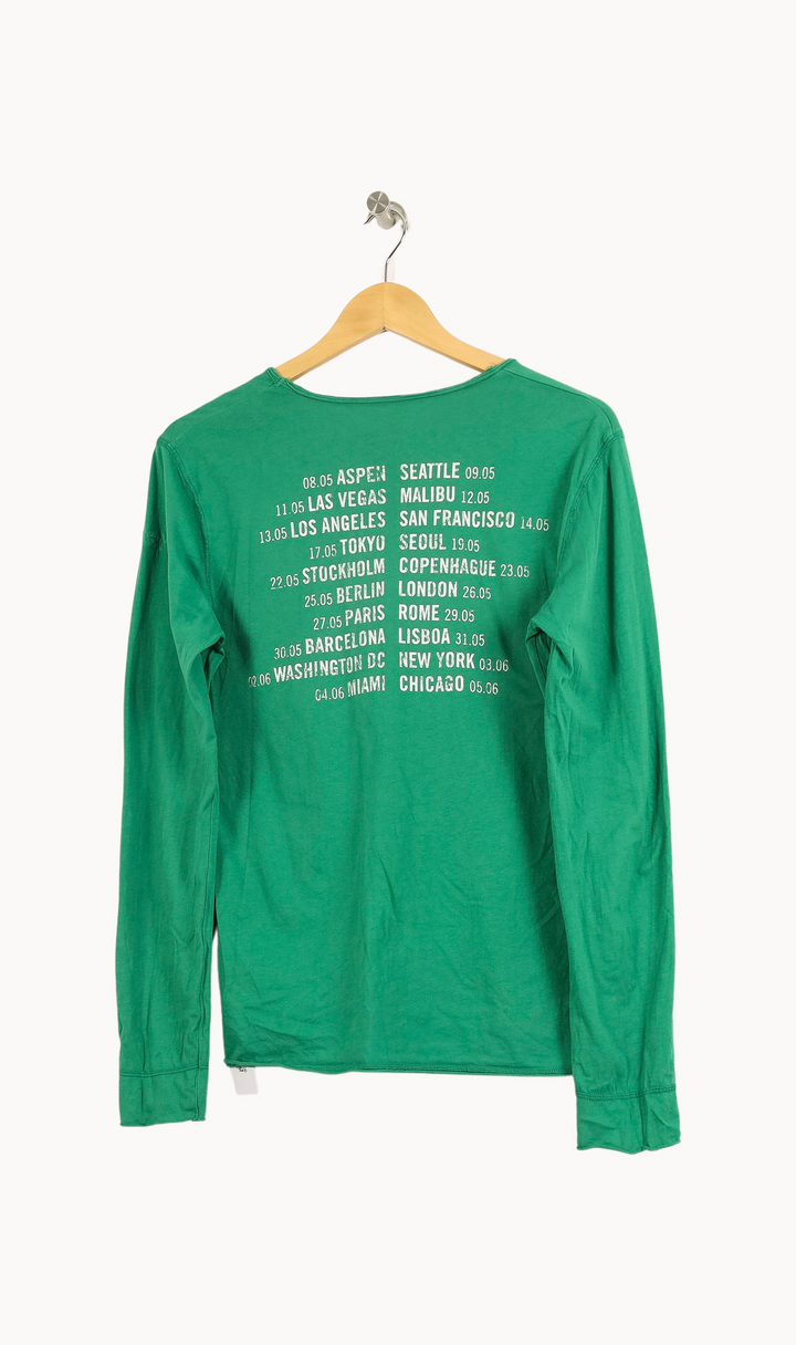 Tee-shirt Manches Longues Vert - Taille M/38 de la marque Zadig&Voltaire | PARAD33796 - Vendu par Paradigme - Image 4