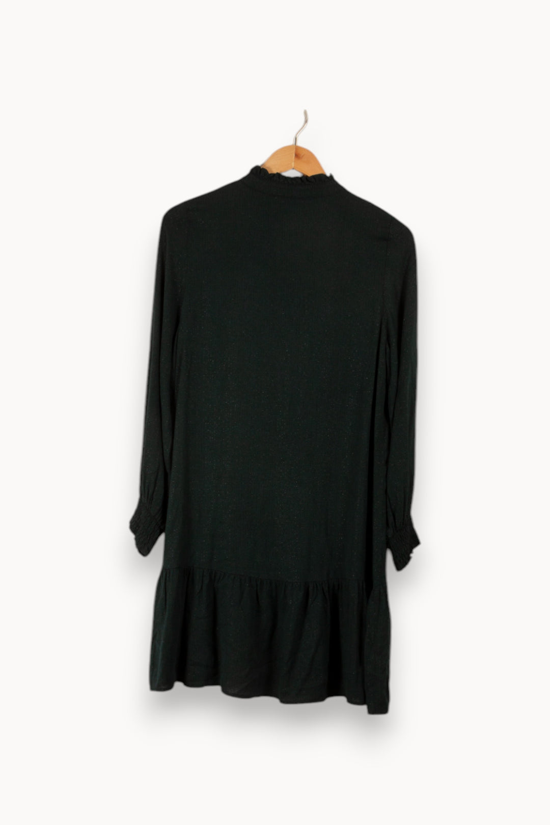 Robe vert foncé - Taille S/36 de la marque La Fée Maraboutée | PARAD33808 - Vendu par Paradigme - Image 3