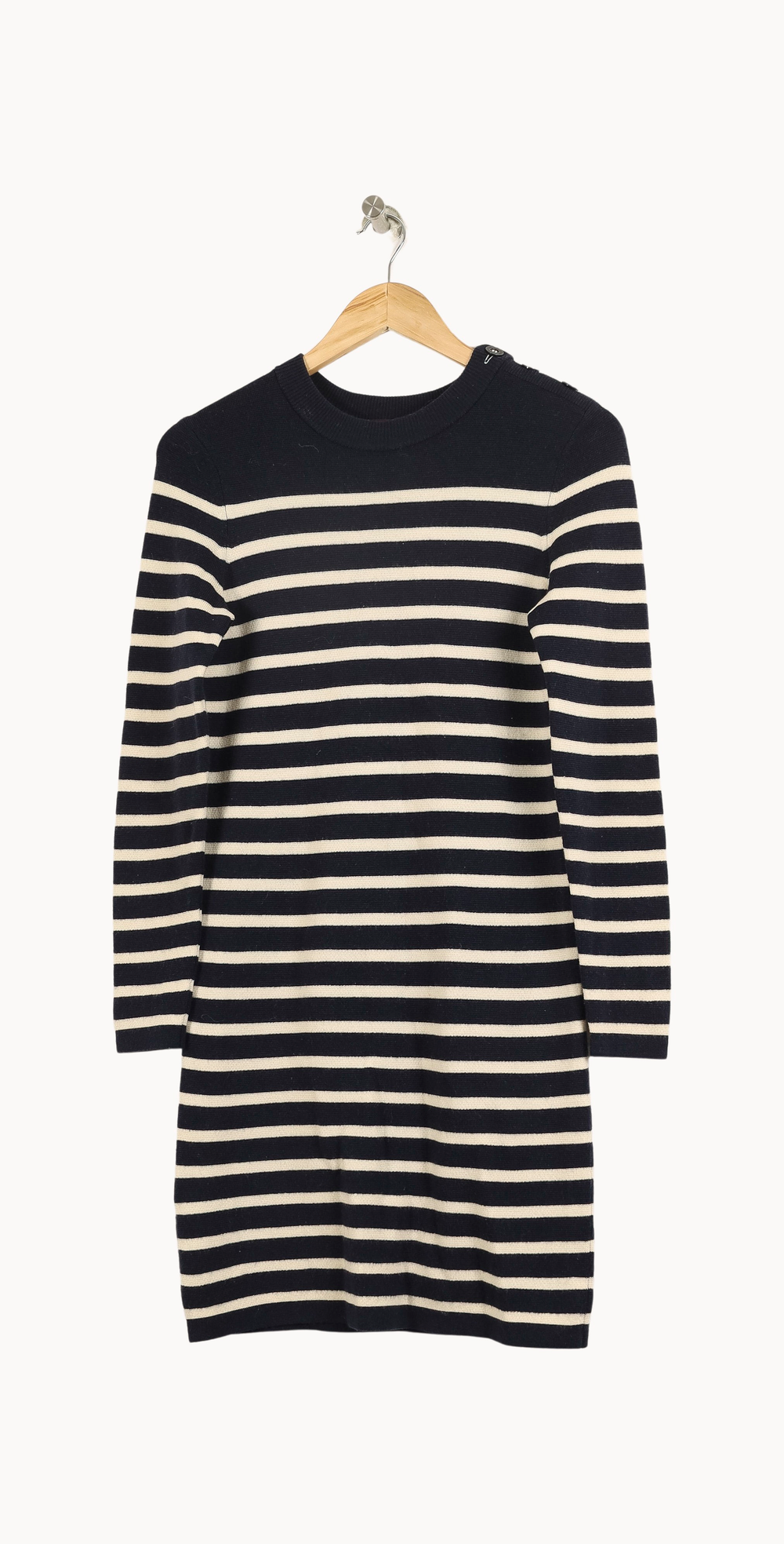 Robe Courte Bleu et Blanche - Taille S/36 de la marque Comptoir des Cotonniers | PARAD33809 - Vendu par Paradigme - Image 2