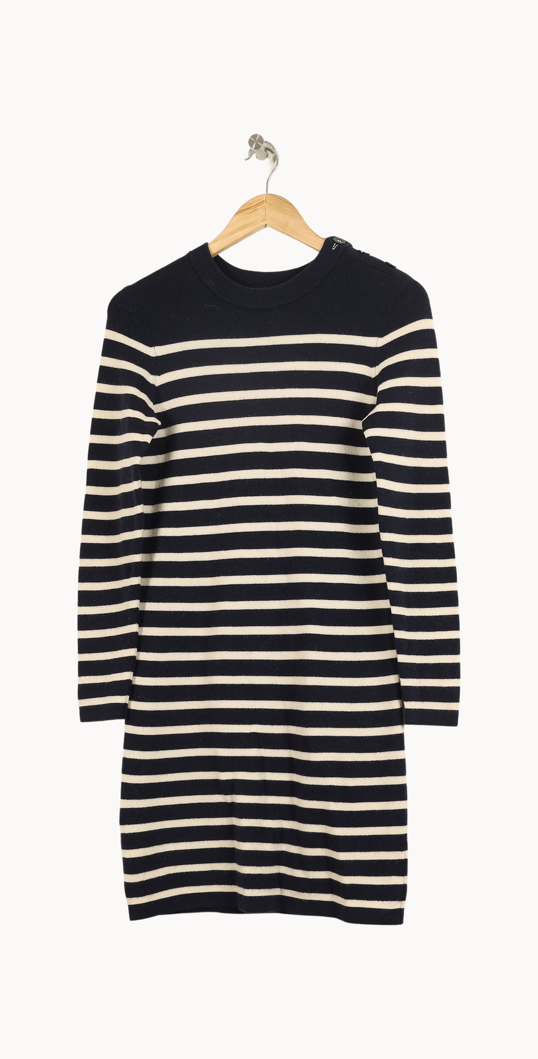 Robe Courte Bleu et Blanche - Taille S/36 de la marque Comptoir des Cotonniers | PARAD33809 - Vendu par Paradigme - Image 2