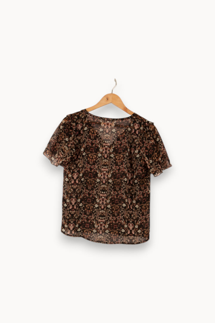 Blouse multicolore - Taille XS/34 de la marque IKKS | PARAD33823 - Vendu par Paradigme - Image 3