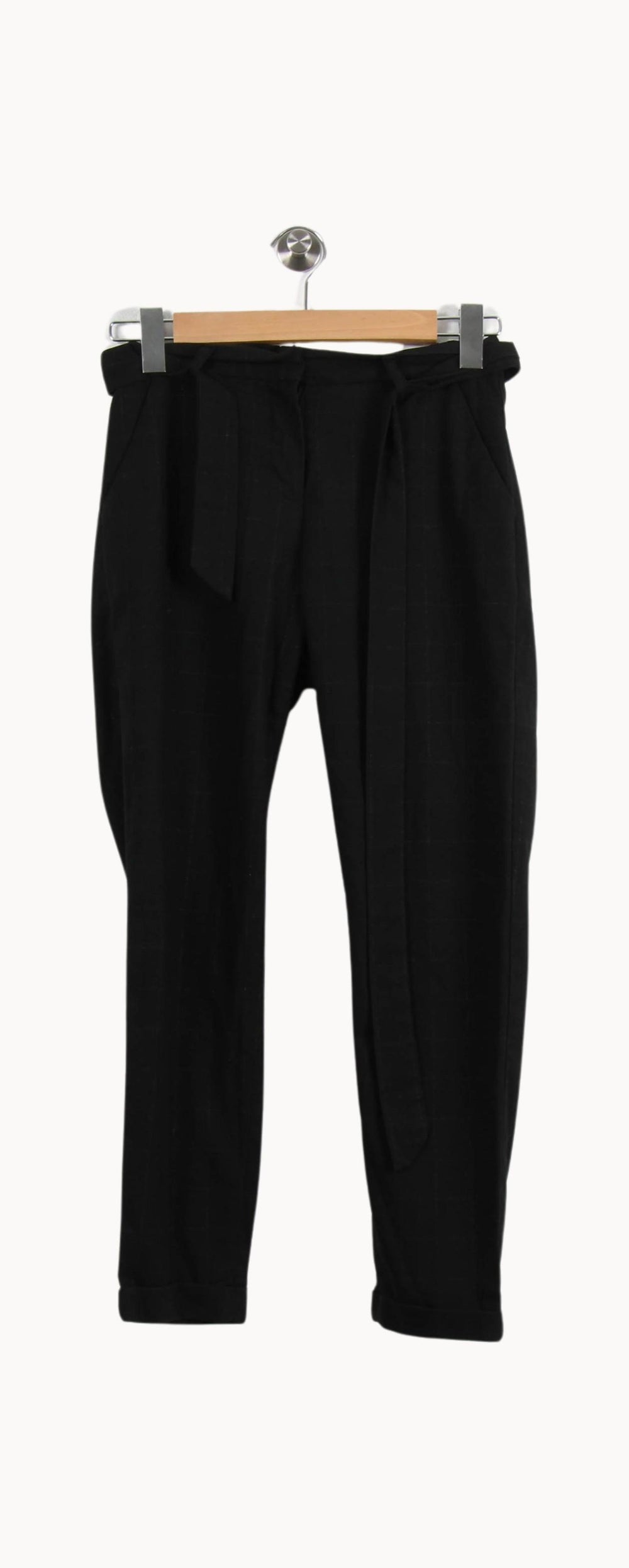 Pantalon Taille Haute Noir - Taille XS/34 de la marque Sud express | PARAD33826 - Vendu par Paradigme - Image 2