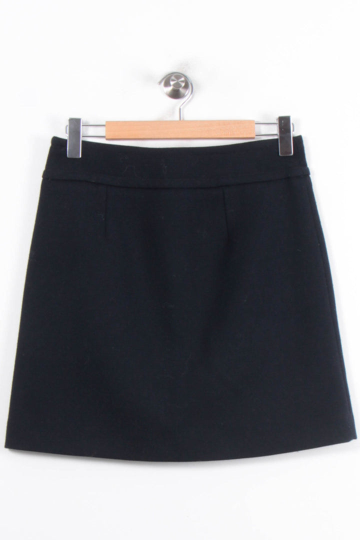 Jupe Patineuse Bleue - Taille M/38 de la marque Claudie Pierlot | PARAD33834 - Vendu par Paradigme - Image 4