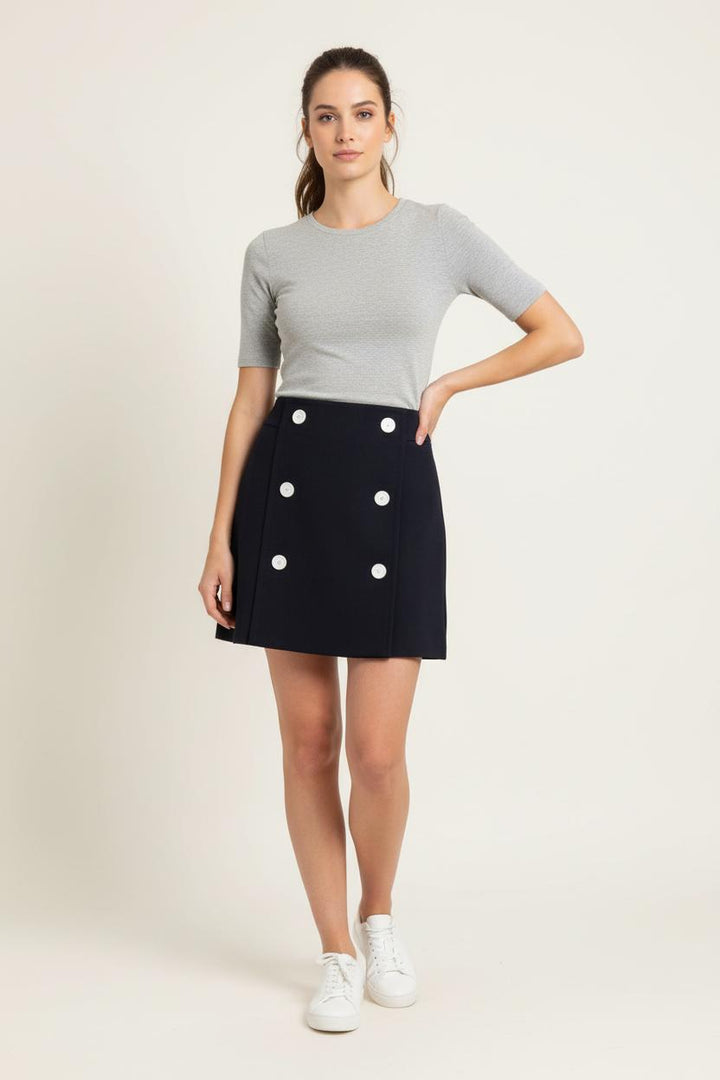 Jupe Patineuse Bleue - Taille M/38 de la marque Claudie Pierlot | PARAD33834 - Vendu par Paradigme - Image 1