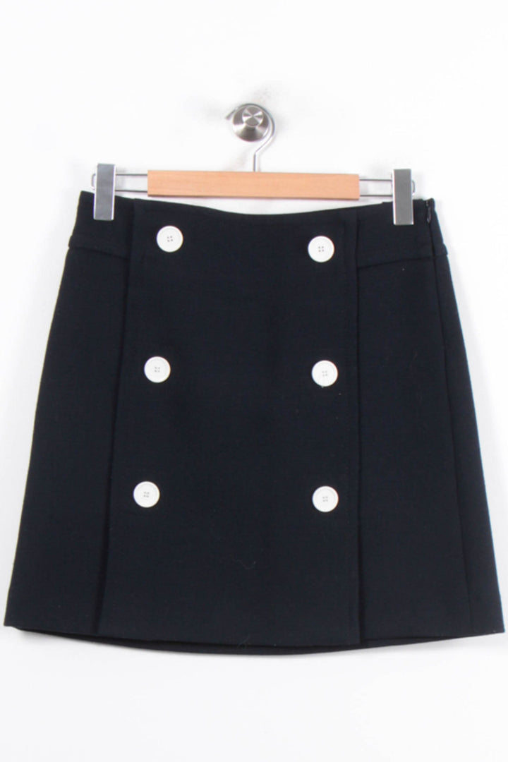 Jupe Patineuse Bleue - Taille M/38 de la marque Claudie Pierlot | PARAD33834 - Vendu par Paradigme - Image 2