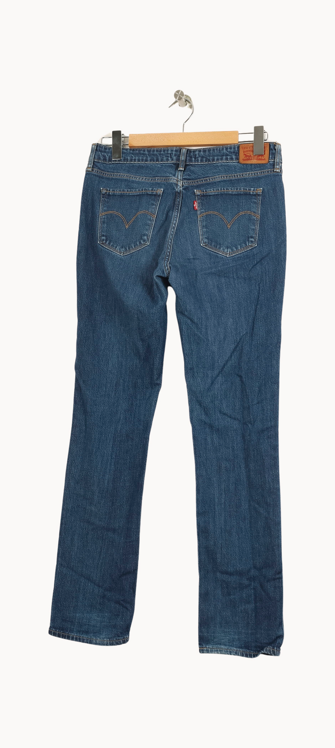 Jean Droit Bleu - Taille M/38 de la marque Levi's | PARAD33838 - Vendu par Paradigme - Image 4