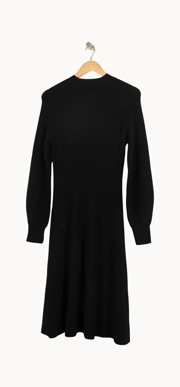Robe Pull Noire - Taille S/36 de la marque Caroll | PARAD33839 - Vendu par Paradigme - Image 4