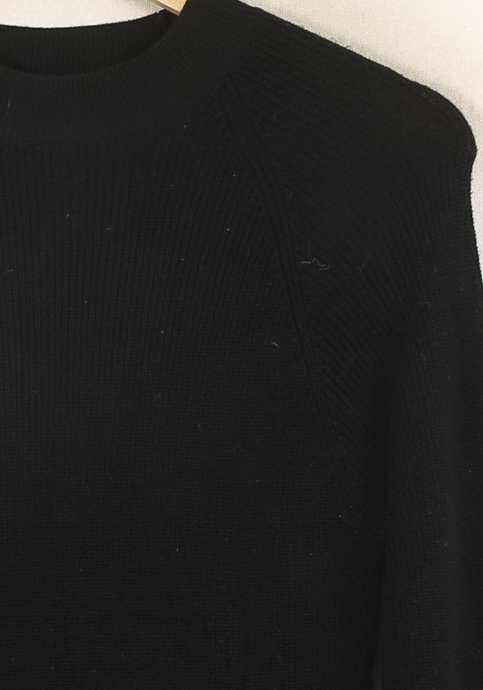 Robe Pull Noire - Taille S/36 de la marque Caroll | PARAD33839 - Vendu par Paradigme - Image 3