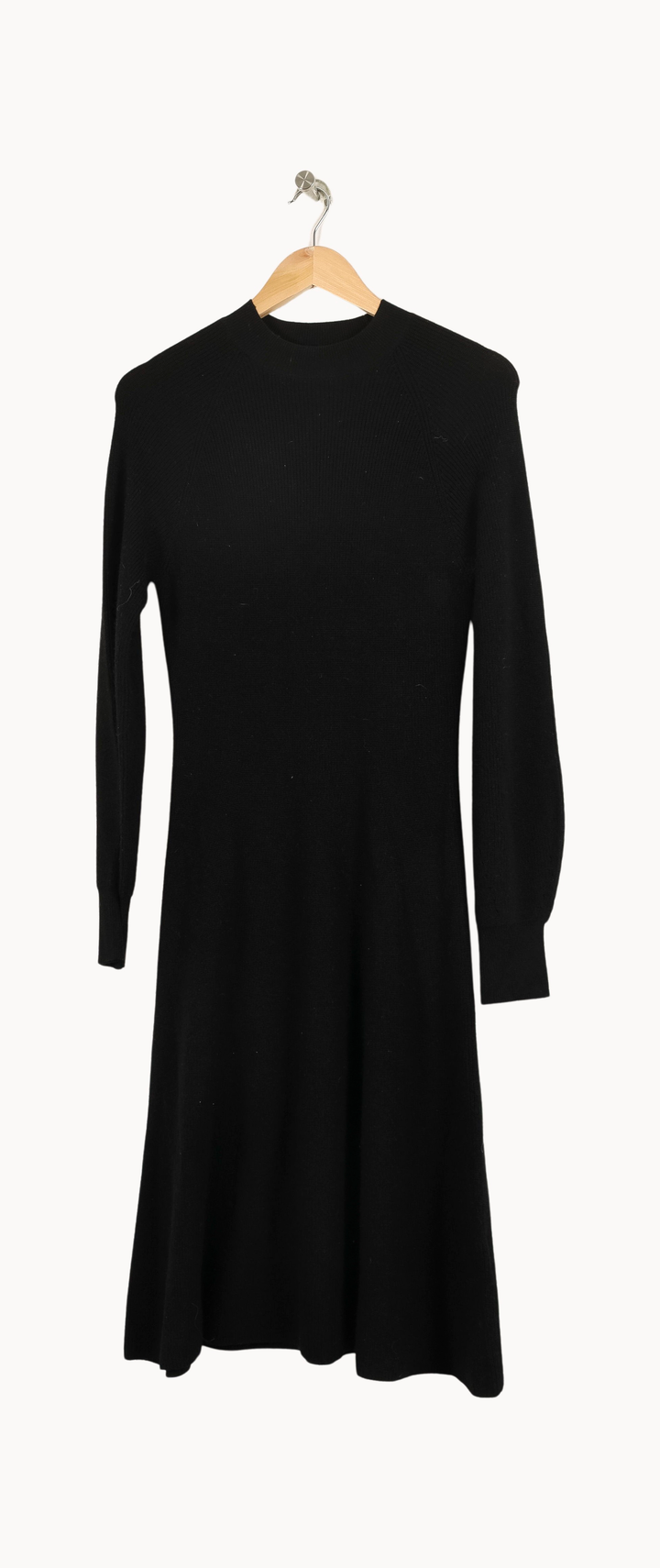 Robe Pull Noire - Taille S/36 de la marque Caroll | PARAD33839 - Vendu par Paradigme - Image 2