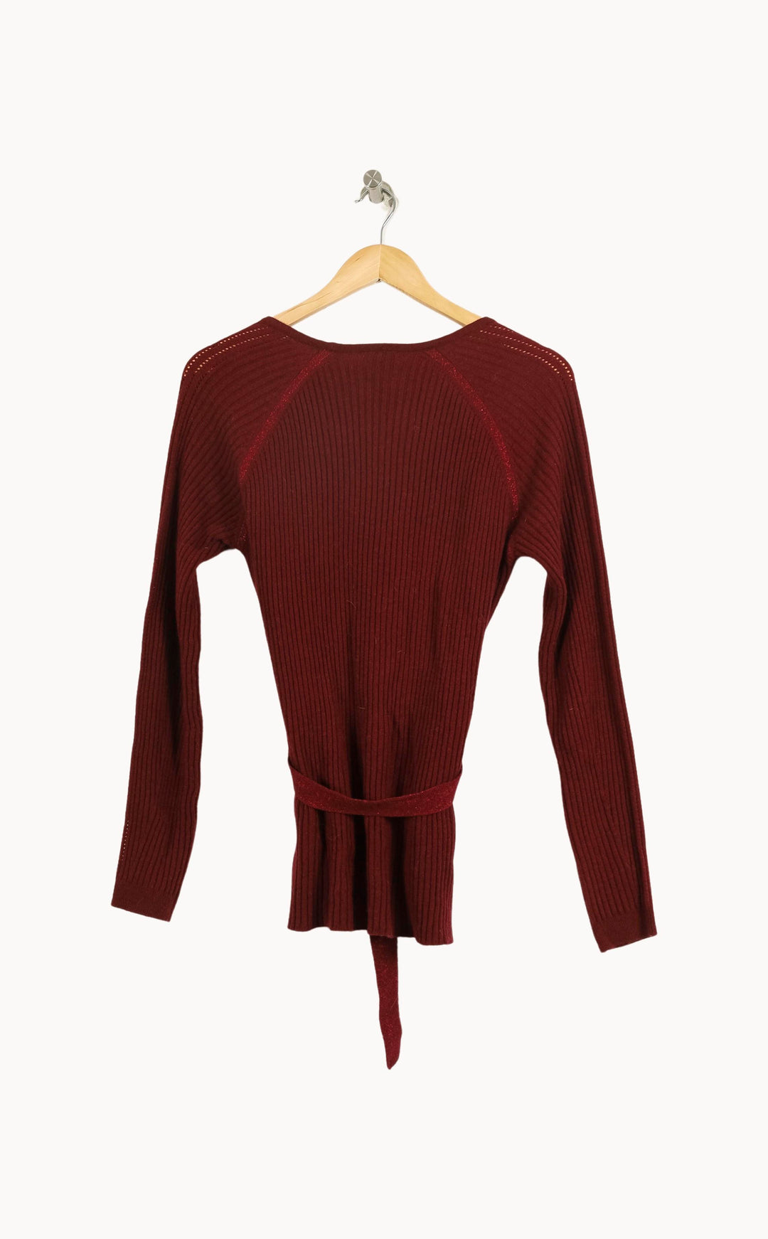 Cardigan Bordeaux - Taille XS/34 de la marque Karl Marc John | PARAD33840 - Vendu par Paradigme - Image 4