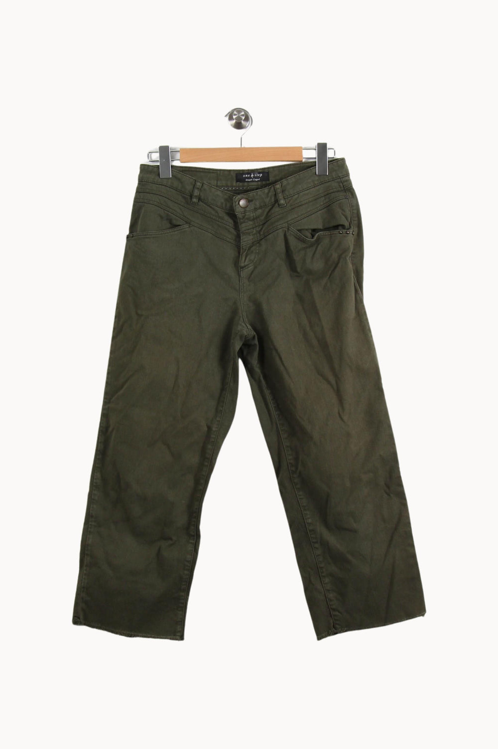 Pantalon Vert - Taille L/40 de la marque One Step | PARAD33844 - Vendu par Paradigme - Image 2