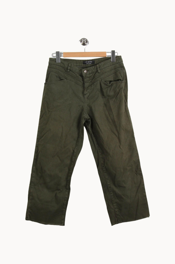 Pantalon Vert - Taille L/40 de la marque One Step | PARAD33844 - Vendu par Paradigme - Image 2
