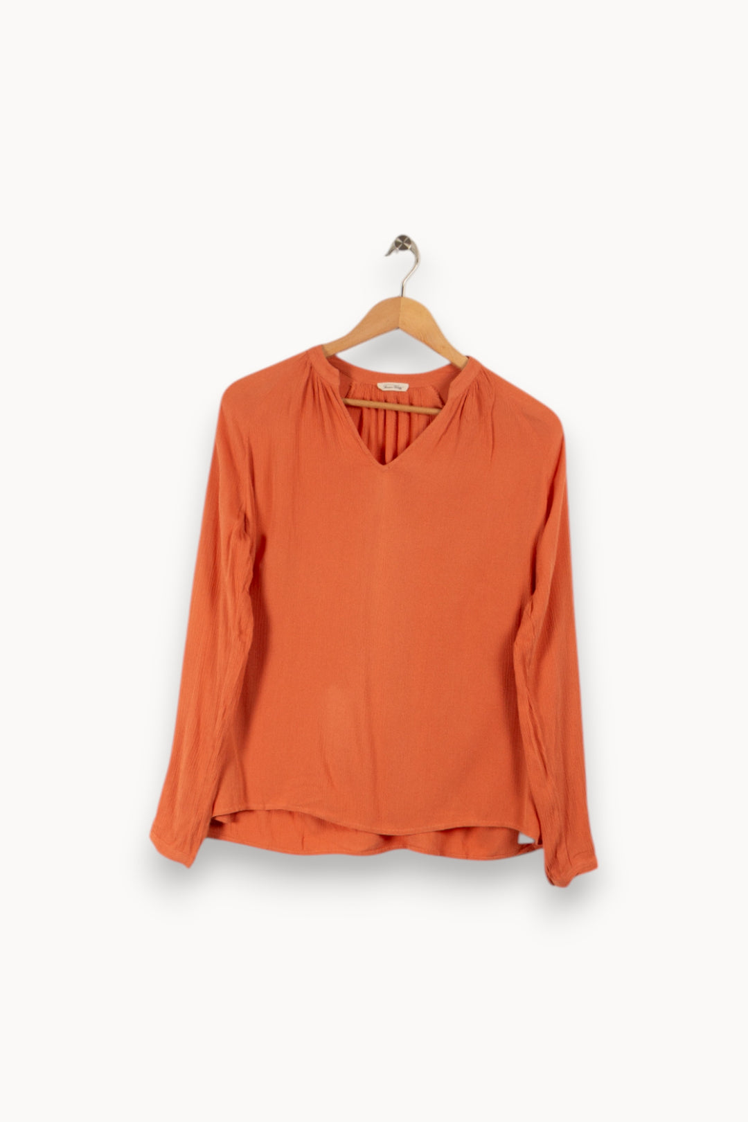 Blouse orange - Taille S/36 de la marque American Vintage | PARAD33848 - Vendu par Paradigme - Image 1
