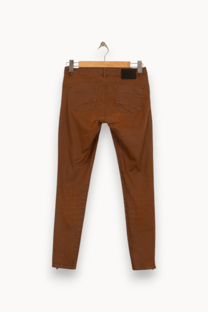 Jean Marron - Taille M/38 de la marque One Step | PARAD33863 - Vendu par Paradigme - Image 4