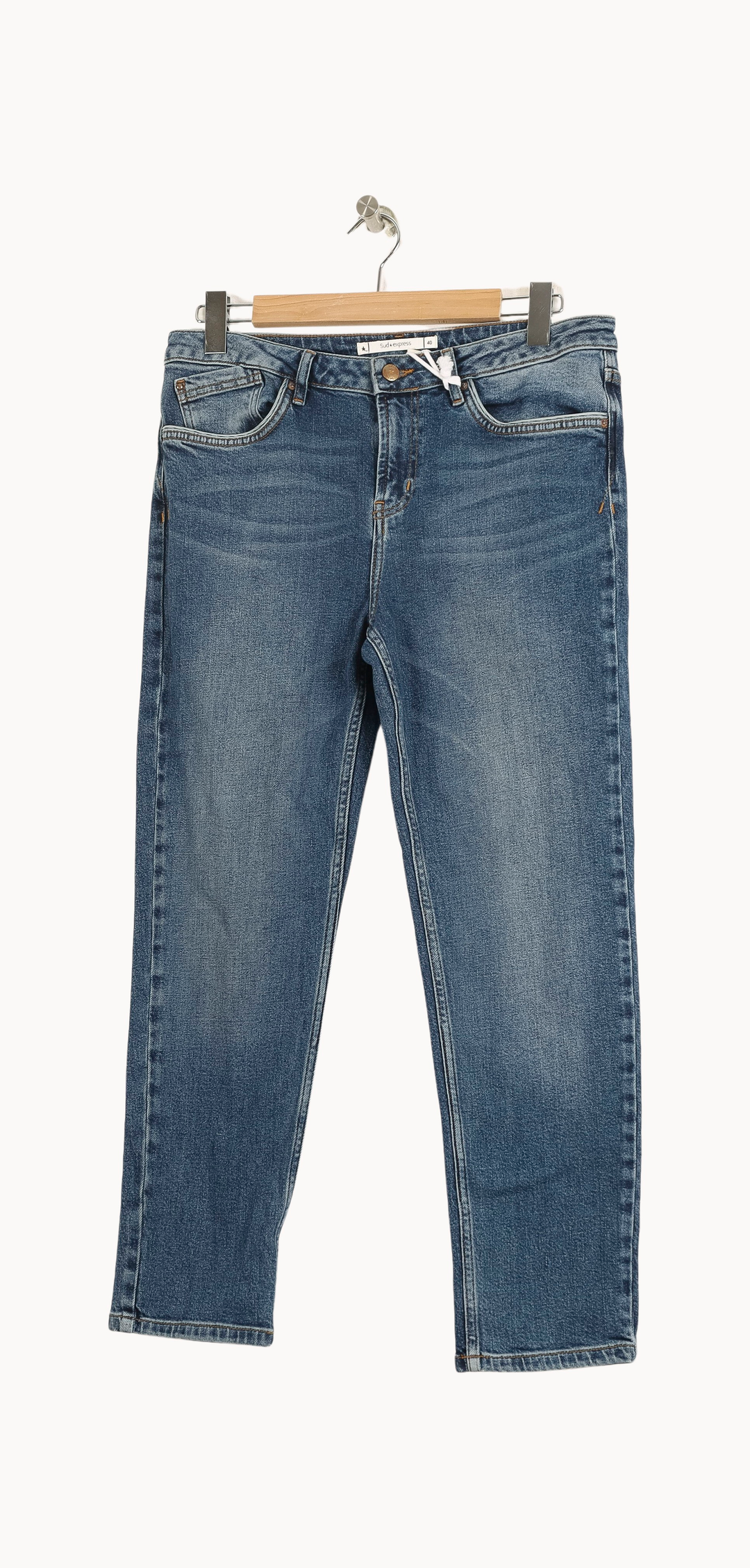 Jean Bleu - Taille L/40 de la marque Sud express | PARAD33866 - Vendu par Paradigme - Image 2