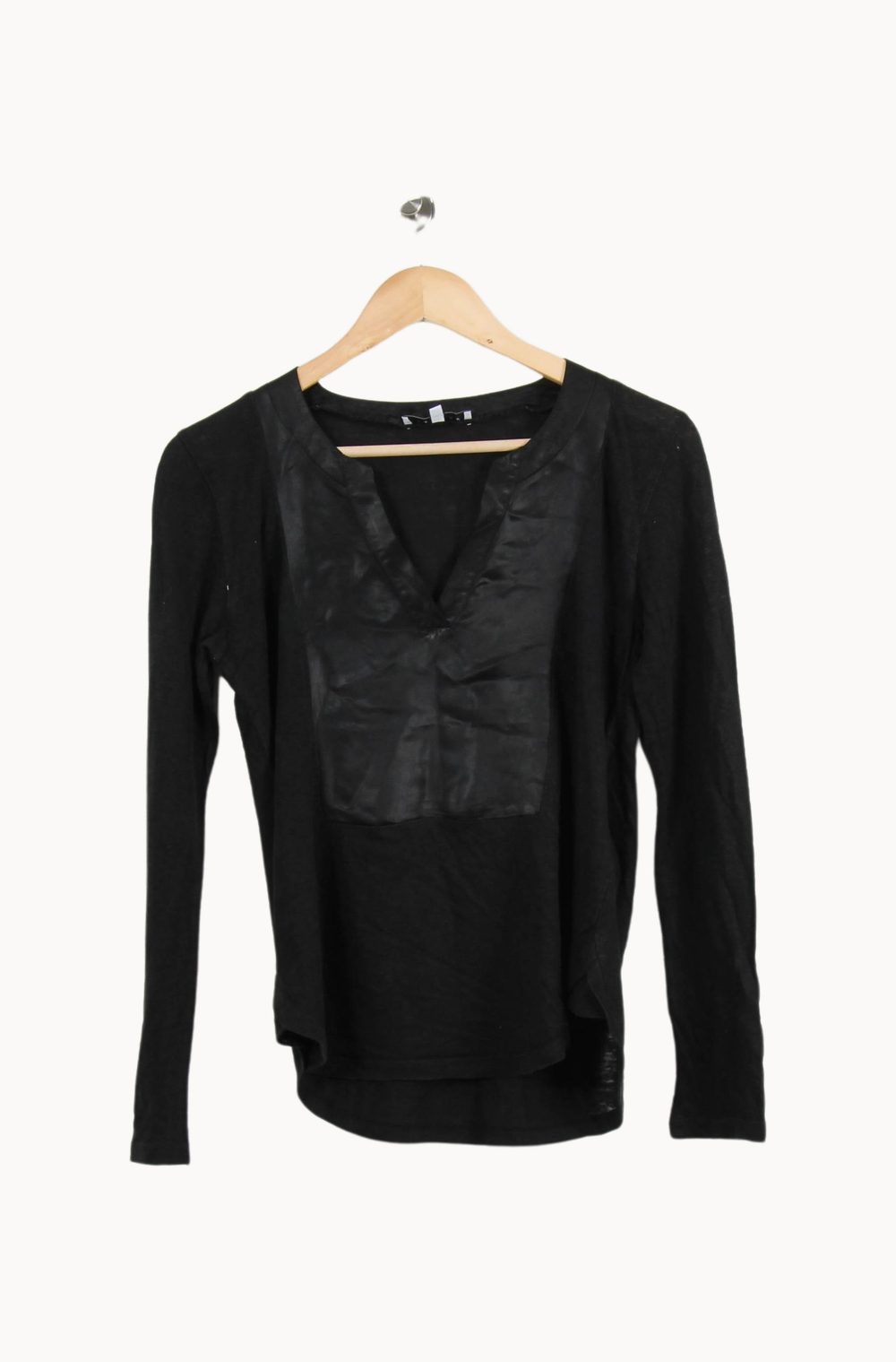 Blouse Noire - Taille S/36 de la marque Sandro | PARAD33871 - Vendu par Paradigme - Image 2