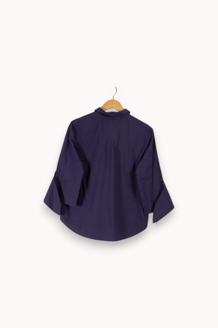 Chemise bleue - Taille S/36 de la marque ba&sh | PARAD33873 - Vendu par Paradigme - Image 3