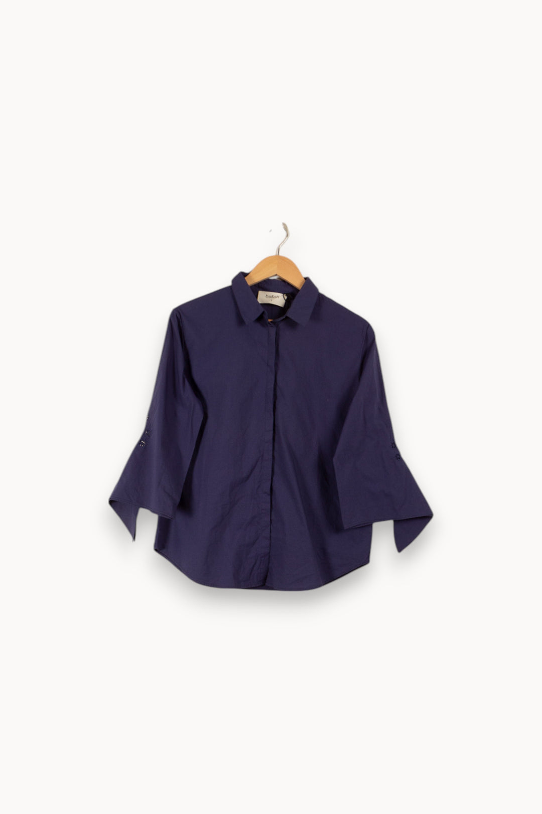 Chemise bleue - Taille S/36 de la marque ba&sh | PARAD33873 - Vendu par Paradigme - Image 1