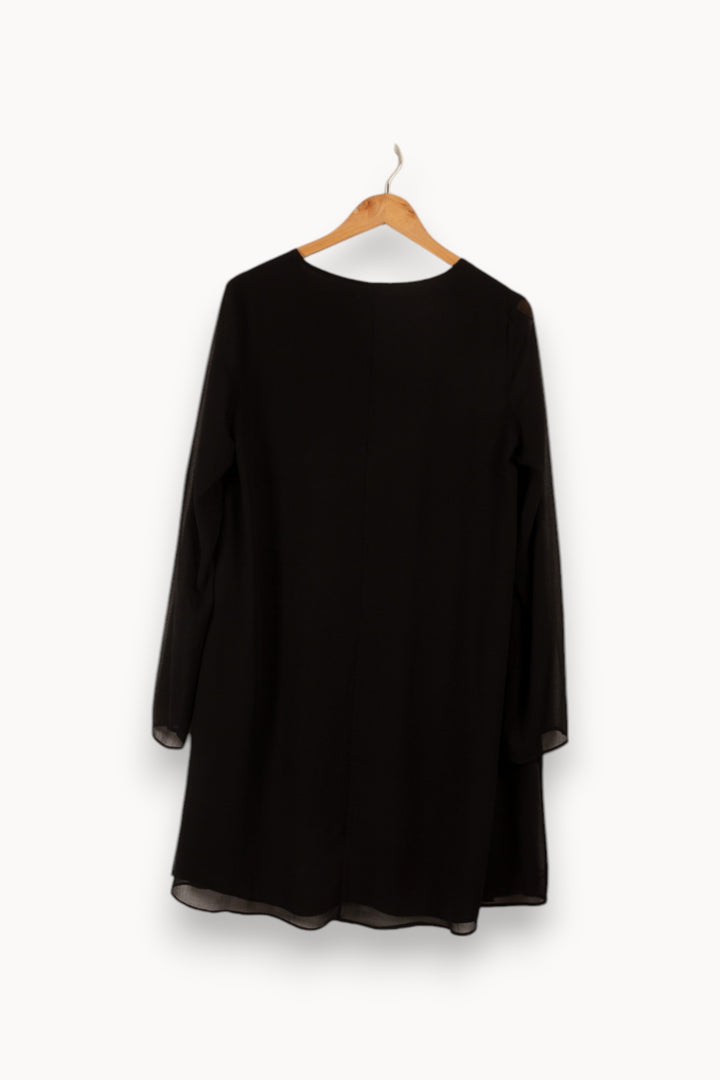 Robe noire - Taille L/40 de la marque Claudie Pierlot | PARAD33890 - Vendu par Paradigme - Image 3