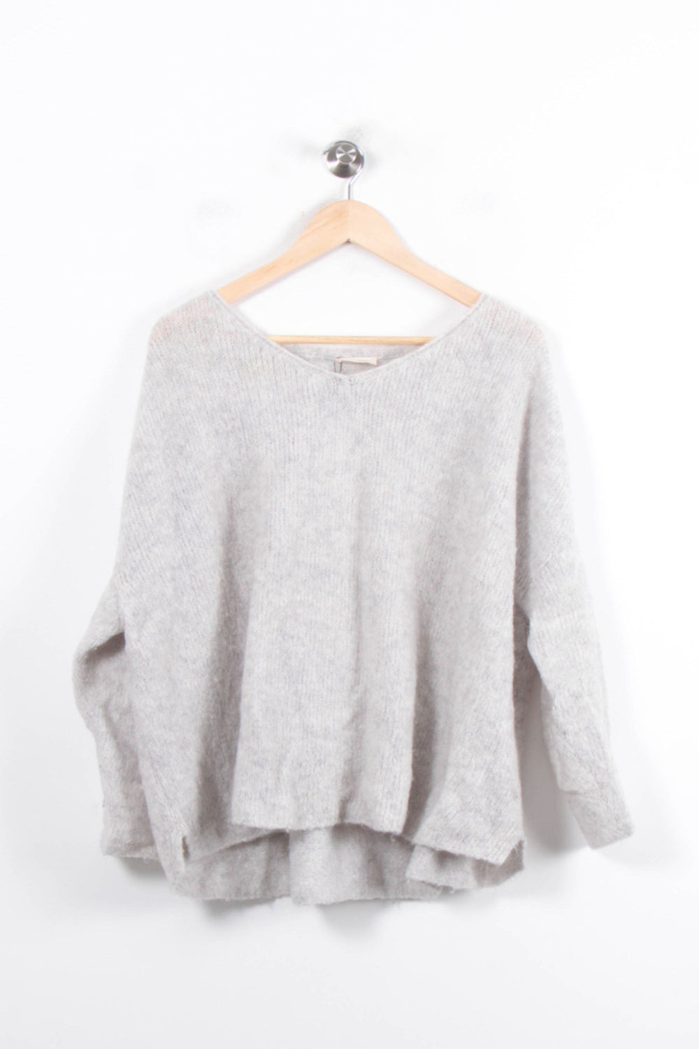 Pull Gris - Taille L/40 de la marque American Vintage | PARAD33895 - Vendu par Paradigme - Image 2