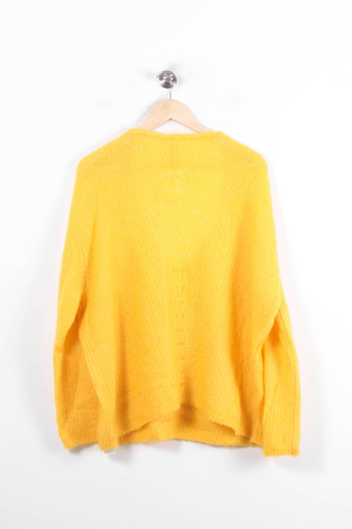 Pull Jaune - Taille L/40 de la marque American Vintage | PARAD33897 - Vendu par Paradigme - Image 4