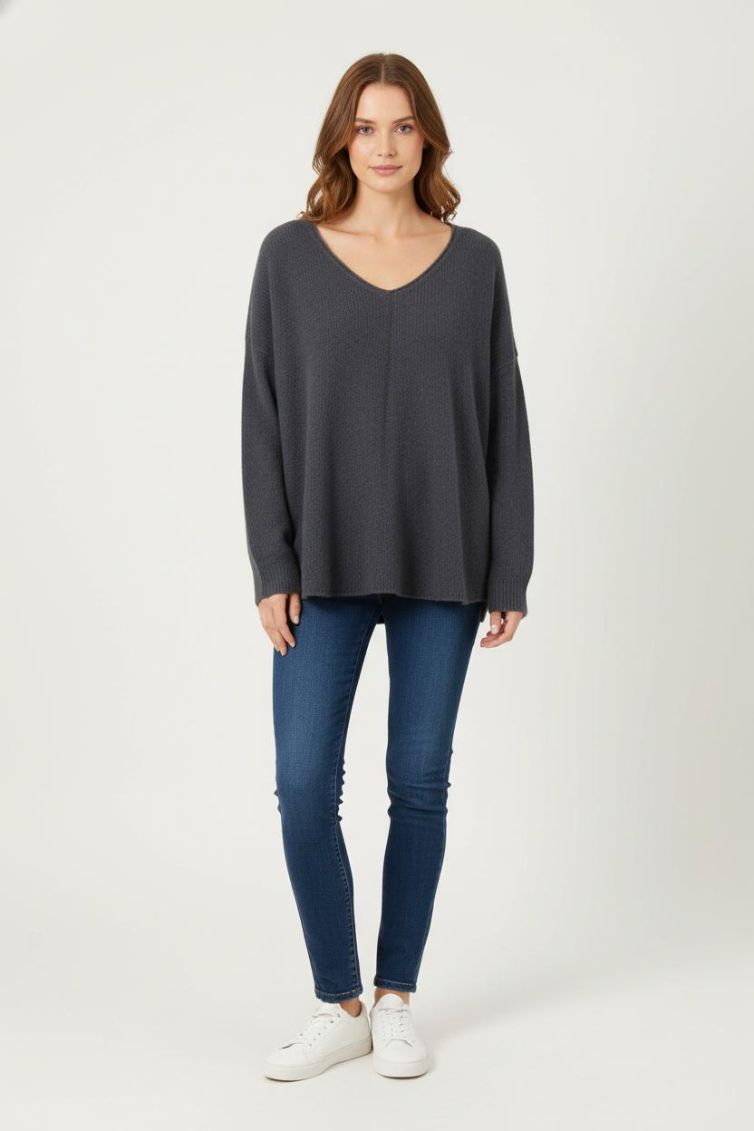 Pull Bleu - Taille L/40 de la marque American Vintage | PARAD33899 - Vendu par Paradigme - Image 1